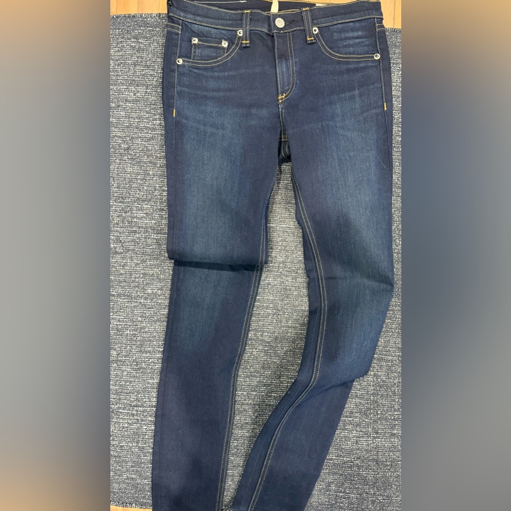 NWT Rag & Bone Dark Blue Skinny Jeans